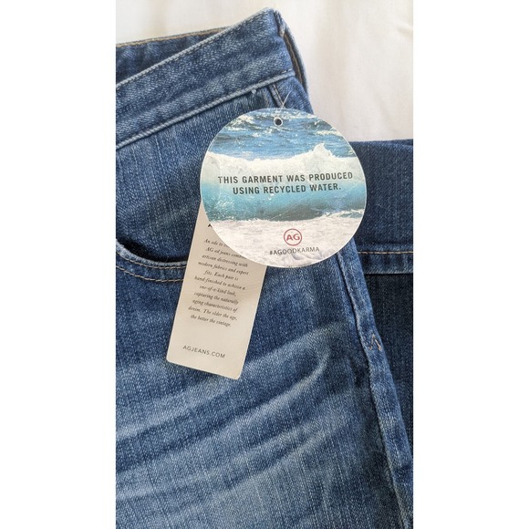 AG Jeans Isabelle Straight Cropped Size 31R - Picture 4 of 10